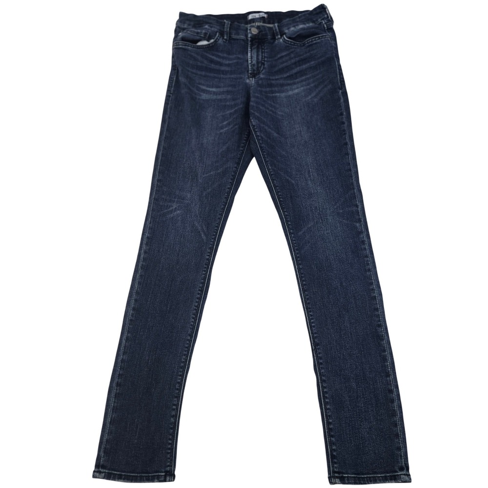 Dear John Jeans Womens 29 Gisele High Waisted Skinny‎ Dark Wash Stretch Denim